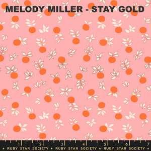 
                  
                    STAY GOLD - Floral - Merry/Metallic - by Melody Miller of Ruby Star Society - Moda - Quilting Cotton Fabric - ( RS0024 14M )
                  
                