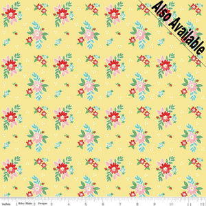 
                  
                    QUILT FAIR - Florals on Pink color Quilting Cotton Fabric - Tasha Noel - Riley Blake Designs - C11351-Pink
                  
                