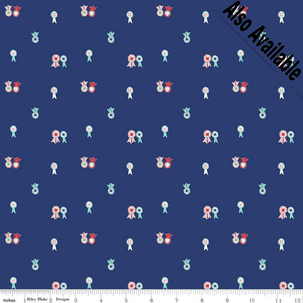
                  
                    QUILT FAIR - Ribbons on Pink color Quilting Cotton Fabric - Tasha Noel - Riley Blake Designs - C11355-Pink
                  
                
