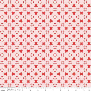 
                  
                    QUILT FAIR - Star Blocks on Pink color Quilting Cotton Fabric - Tasha Noel - Riley Blake Designs - C11356-Pink
                  
                