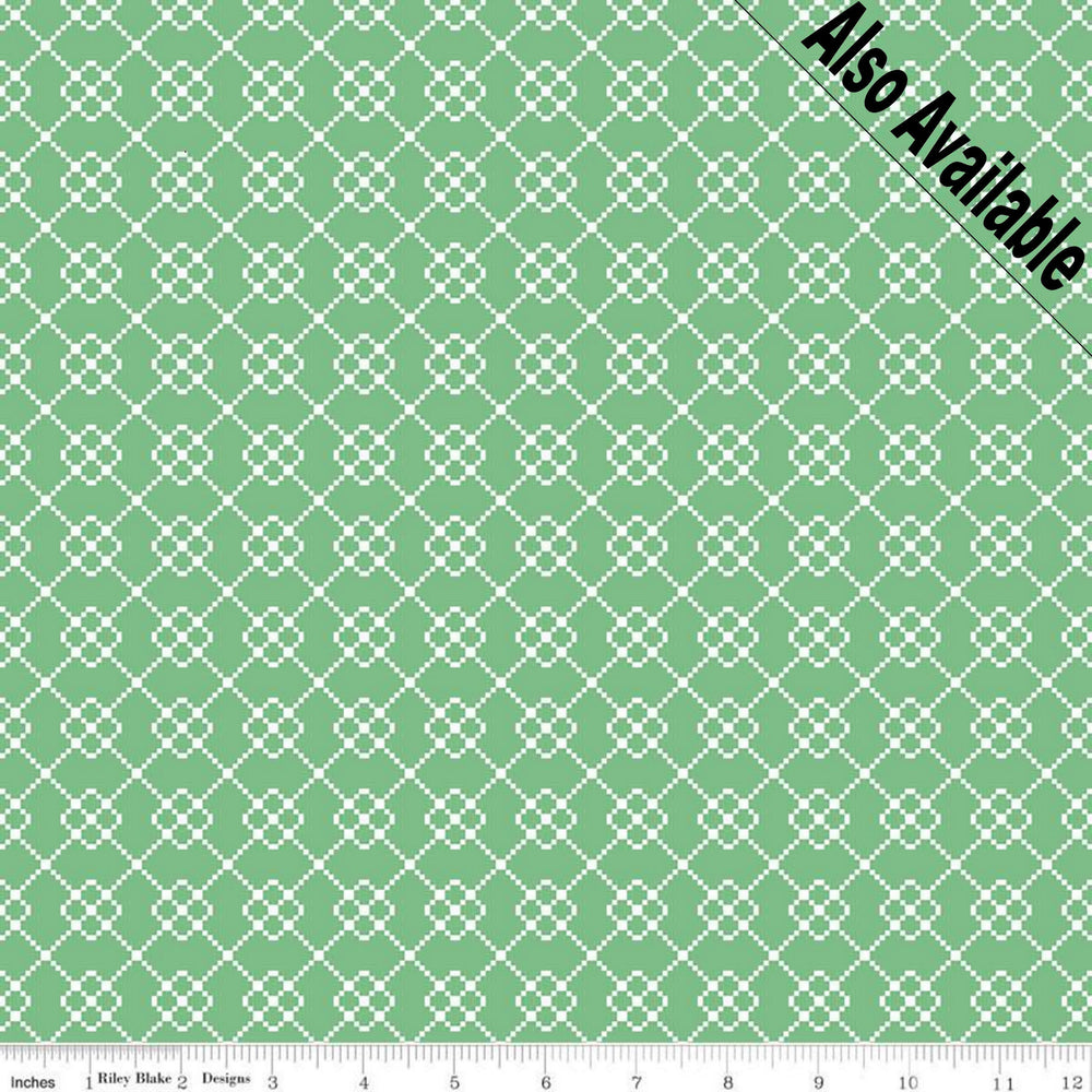 
                  
                    QUILT FAIR - Quilty Chain 0n Red color Quilting Cotton Fabric - Tasha Noel - Riley Blake Designs - C11358-Red
                  
                
