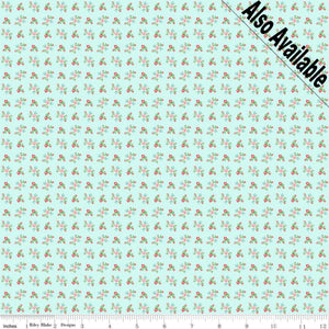 
                  
                    QUILT FAIR - Ditzy on Green color Quilting Cotton Fabric - Tasha Noel - Riley Blake Designs - C11353-Green
                  
                