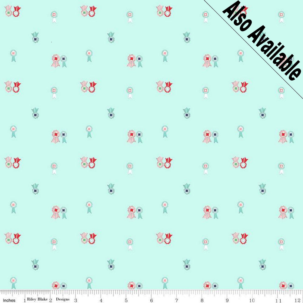 
                  
                    QUILT FAIR - Ribbons on Pink color Quilting Cotton Fabric - Tasha Noel - Riley Blake Designs - C11355-Pink
                  
                