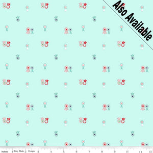 
                  
                    QUILT FAIR - Ribbons on Pink color Quilting Cotton Fabric - Tasha Noel - Riley Blake Designs - C11355-Pink
                  
                