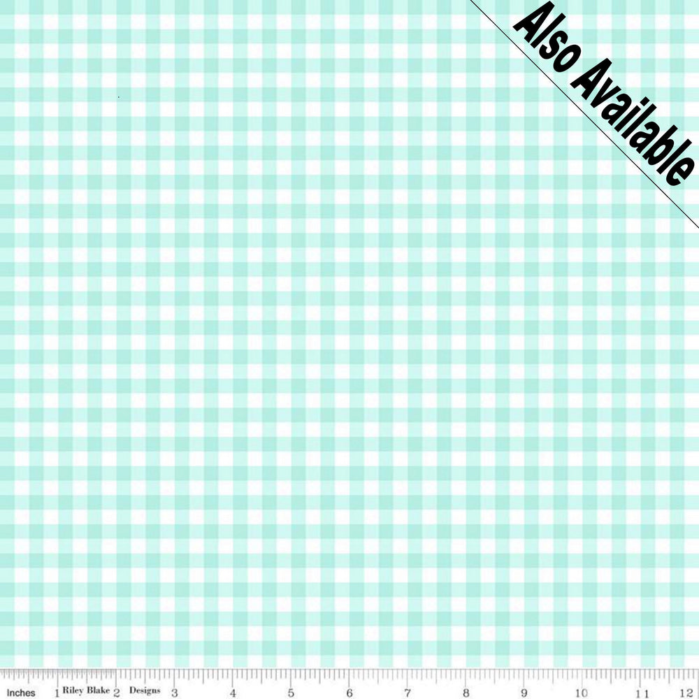
                  
                    QUILT FAIR - Gingham Check on Red color Quilting Cotton Fabric - Tasha Noel - Riley Blake Designs - C11357-Red
                  
                